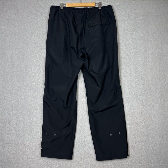 FootJoy DryJoy Mens XL Rain Pant Black Elastic Waistband Drawcord - Picture 7 of 12